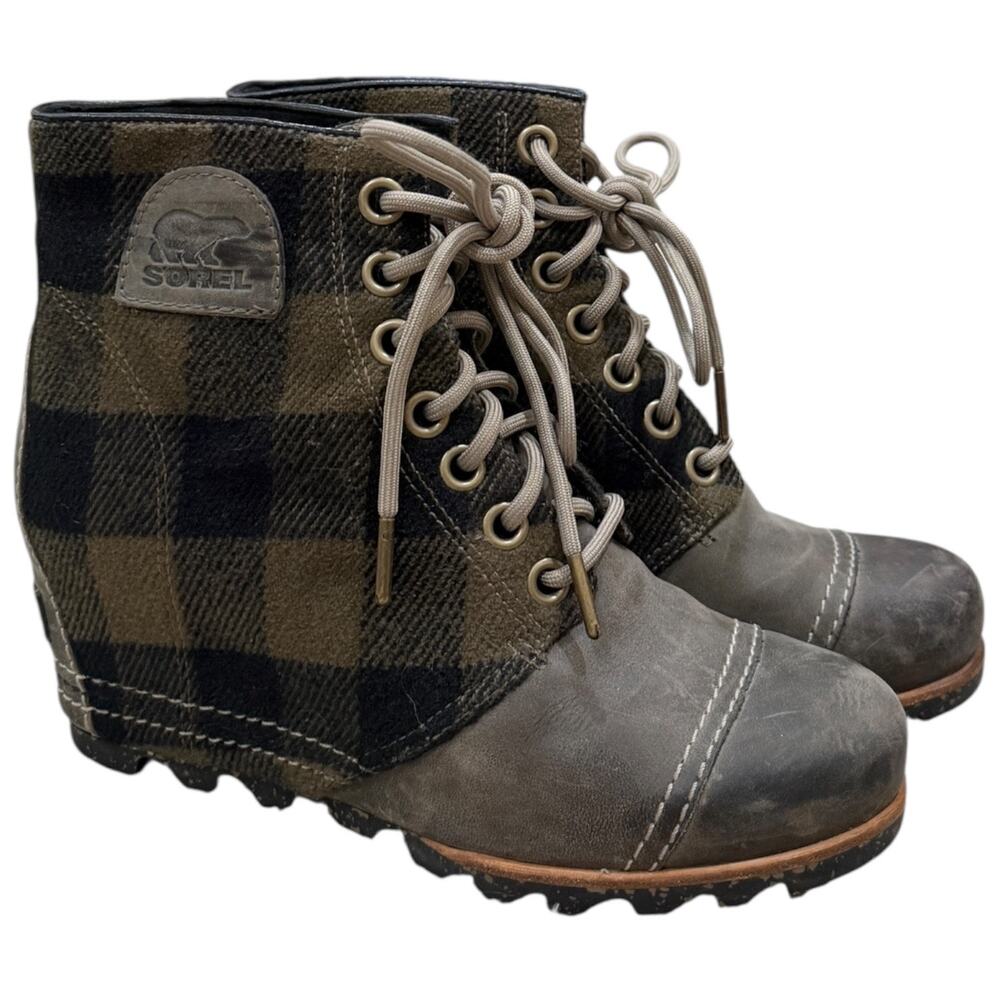 Sorel PDX Wedge Boots Green & Black
Buffalo Plaid